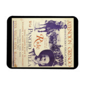 パンチョヴィラメキシコジェネラルカウボーイアウトロー マグネット (横)