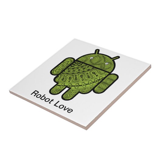 パンチョ・ドゥードル キャラクター for the Android™ロボット タイル (側面)