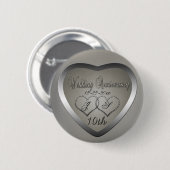 パンチング10周年 缶バッジ (正面&裏面)