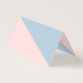 パンチーモダンパステルドゥオトン – 名刺 (裏面)