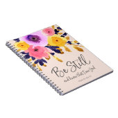 パンチー花びら |水彩フローラジャーナル ノートブック (右側)