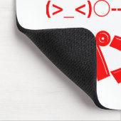 パンチ日本の絵文字 マウスパッド (コーナー)