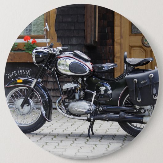 パンチ125SV 缶バッジ (正面)
