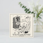 パンチ&ジュディショーをビーチ漫画 カード (スタンド正面)