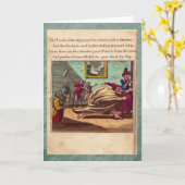 パンチ&ジュディーストーリープレートXグリーティングカード カード (黄色い花)