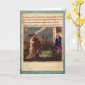 パンチ&ジュディーストーリープレートXIIグリーティングカード カード (黄色い花)