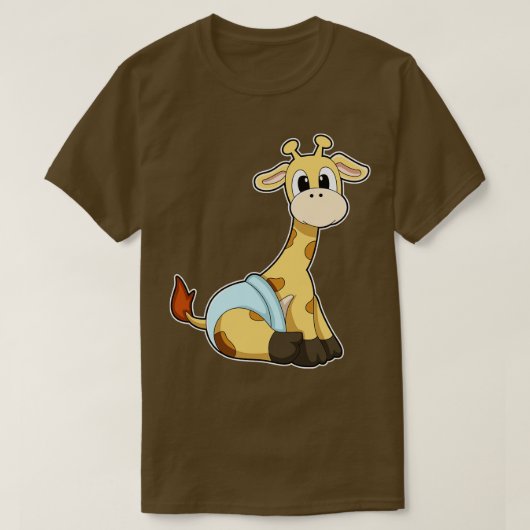 パンツとキリン Tシャツ (デザイン正面)