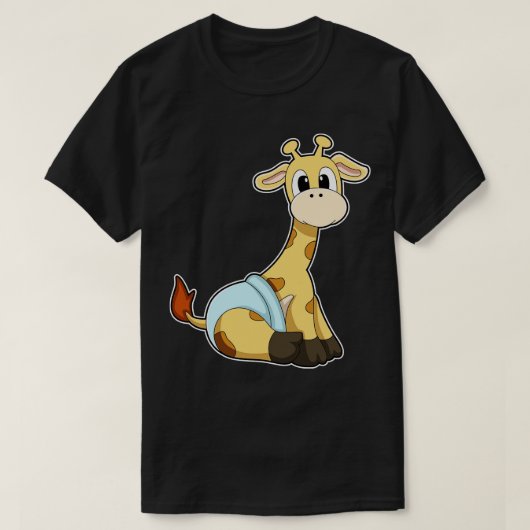 パンツとキリン Tシャツ (デザイン正面)