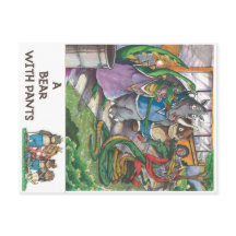 「パンツのある熊」のスクールバス