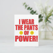 パンツのパワーライフ ポストカード (スタンド正面)