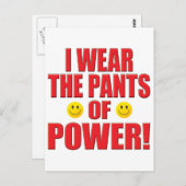 パンツのパワーライフ ポストカード (正面/裏面)