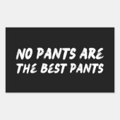 パンツは無最高のいよおもしろい引用文 長方形シール (正面)