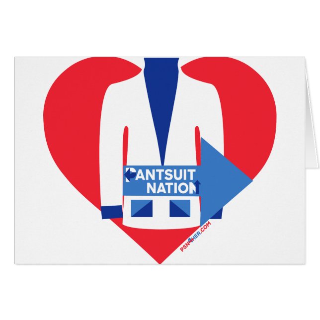 パンツスーツの国家力 (正面横)