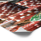 パンツファンシーは、ギニア豚のトランプのポーカーのフラッシュを持遊っている ポスター (コーナー)