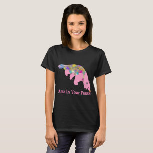 パンツ·ピンク·アンテサイケデリックイアートのアリ Tシャツ