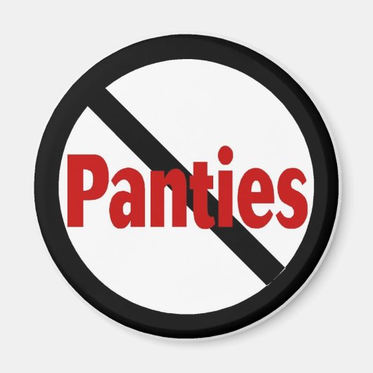 パンティなし マグネット (正面)