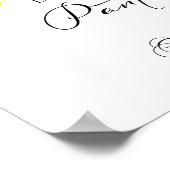 パンティゲーム看板　サンフラワー　秋　ブライダルシャワー ポスター (角)