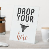 パンティーをここに置きなさい 台座サイン (インサイチュ)