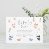 パンティーゲームのランジェリーカクテルシャンパン (スタンド正面)