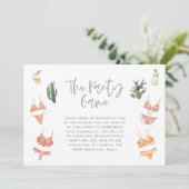 パンティーゲームのランジェリーサボテンのシャンパン (スタンド正面)