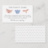 パンティーゲーム 挿入カード エンクロージャーカード (正面/裏面)
