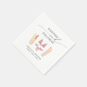 パンティーズ＆パローマのブライズシャワー・バチェロレッテ スタンダードカクテルナプキン (角)