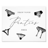 パンティーランジェリーブライダルシャワー フォトプリント (正面)