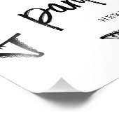 パンティーランジェリーモダンブライダルシャワーをドロップ フォトプリント            (角)