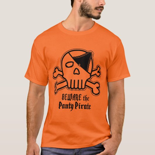 パンティ海賊 Tシャツ (正面)