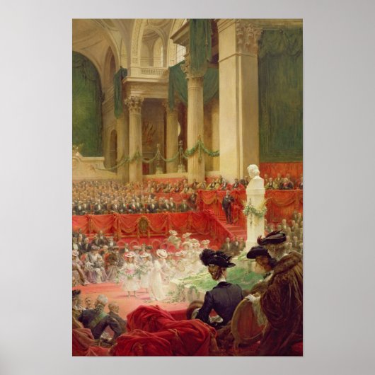 パンテオンでの儀式 ポスター (正面)