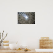 パンテオンの内側からキューポラまで見る ポスター (キッチン)