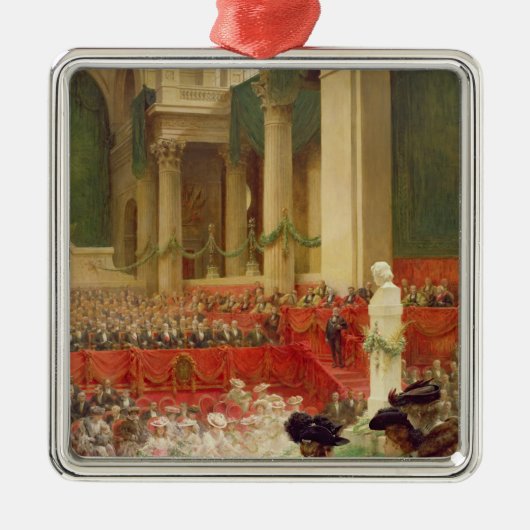 パンテオンの式 メタルオーナメント (正面)