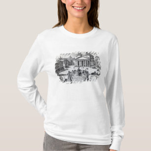 パンテオンの概観の広場のdella Rotonda Tシャツ