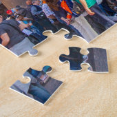 パンテオンの風光明媚なビュー,ローマ,イタリア ジグソーパズル (側面)