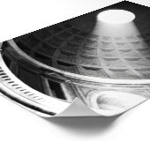 パンテオンシーリング – ローマ,イタリア ポスター (角)