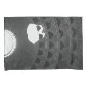 パンテオンライトスカルローマイタリアブラックアンドホワイト 枕カバー (正面右)