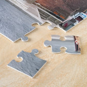 パンテオンローマイタリアヴィンテージヨーロッパ旅行 ジグソーパズル (側面)