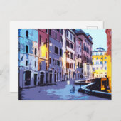 パンテオンローマイタリア通りビュー ポストカード (正面/裏面)