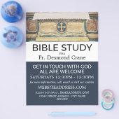 パンテオン祭壇、ローマ、キリスト教聖書教室 チラシ (シングル)