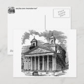 パンテオン葉書 ポストカード (正面/裏面)