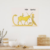 パンテオン・エジプトイラストレーション（1823年～1822年） ポスター (キッチン)