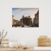 パンテオン，ローマの見解 ポスター (キッチン)