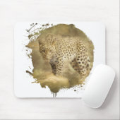 パンテールアニマルヴィーソーヴァージュジャングル自然アベンチャー マウスパッド (マウス)