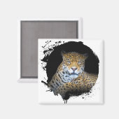 パンテールアニマルヴィーソーヴァージュジャングル自然 マグネット (正面/裏面)