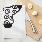 パンディパーソナライズされた・ザ・パンダ キッチンタオル (四つ折り)