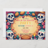 💀パンデパーティー 招待状 (正面)