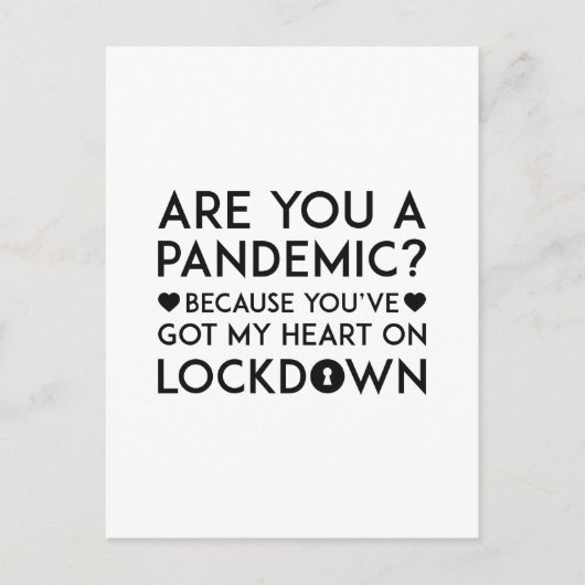 パンデミックか？ ポストカード (正面)