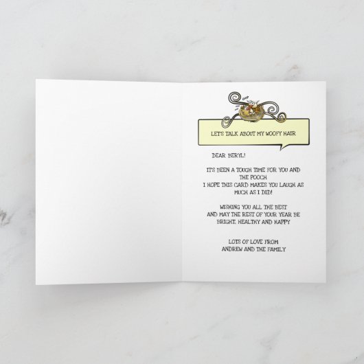 パンデミックのカスタマイズ可能おもしろカード カード (内部)