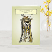 パンデミックのカスタマイズ可能おもしろカード カード (黄色い花)