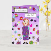 パンデミックはもう終わった?私は恋しく思君 カード (黄色い花)